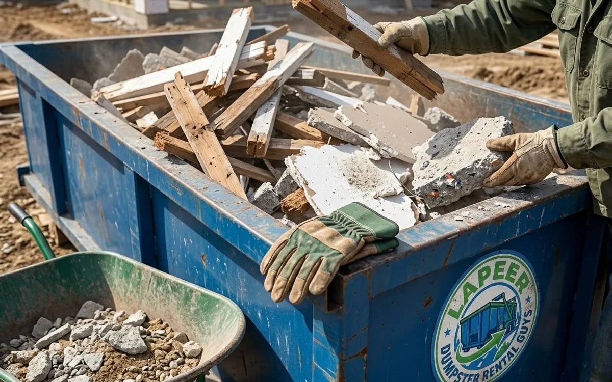 Concrete & Heavy Debris Disposal in Lapeer MI