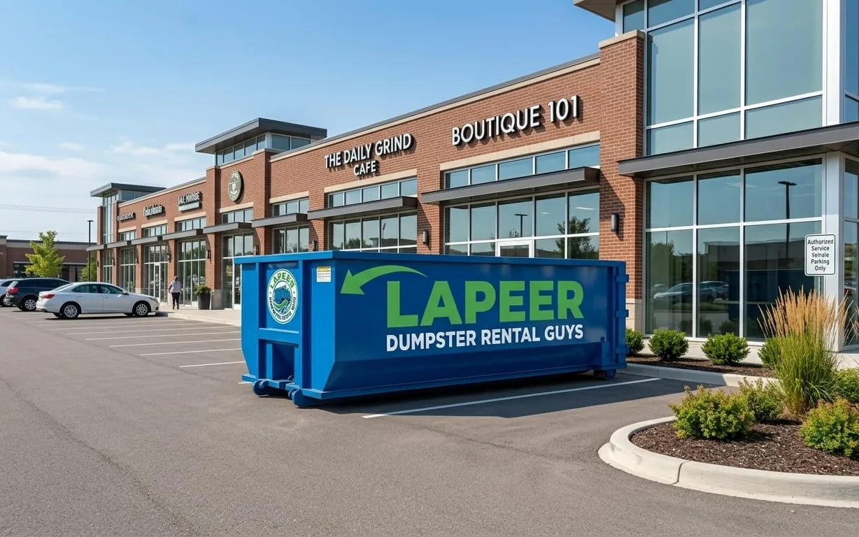 Dumpster rental in Imlay City MI Roll-off dumpster rental serving Imlay City, MI